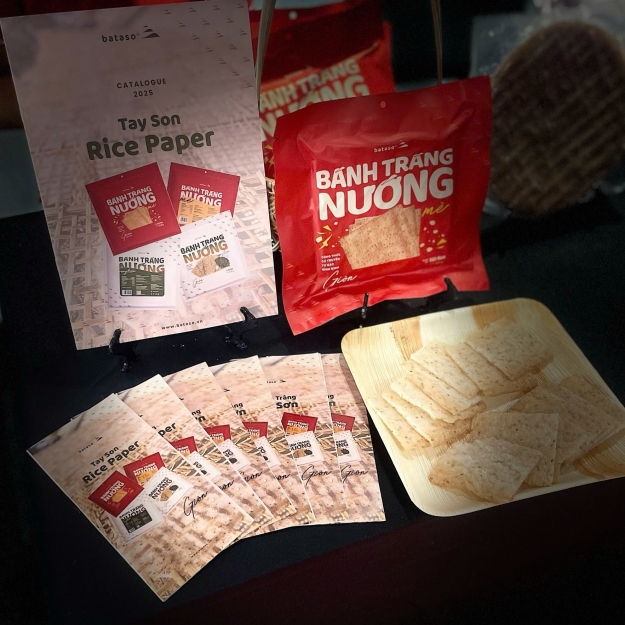 Bánh tráng mè nướng
